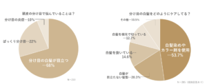 「頭皮の分け目悩み」に関する調査