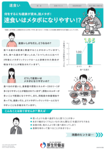 栄養・食生活リーフレット（5種）