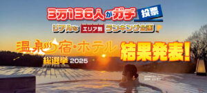 「温泉宿・ホテル総選挙2025」部門別ランキング