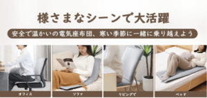 「電気座布団」2025年モデル