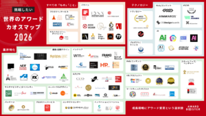 【世界のアワードカオスマップ2026公開】