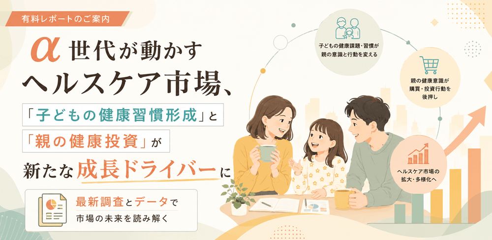 子供のヘルスケア市場